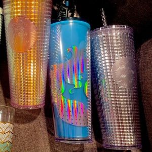 Starbucks venti color changing siren tumbler